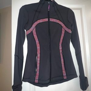 Lululemon Athletica Classic Zip Up Jacket Sz:6